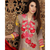 Charizma Plush Gold Vol-4 Linen Collection 2016 - PGE-1B